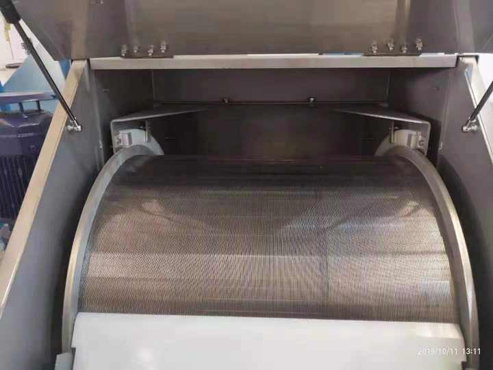 Stainless Steel 304 316  Drum Filter Wedge Wire Screen Automatic Fine and Coarse Screen Solid Liquid Separation - view 3
