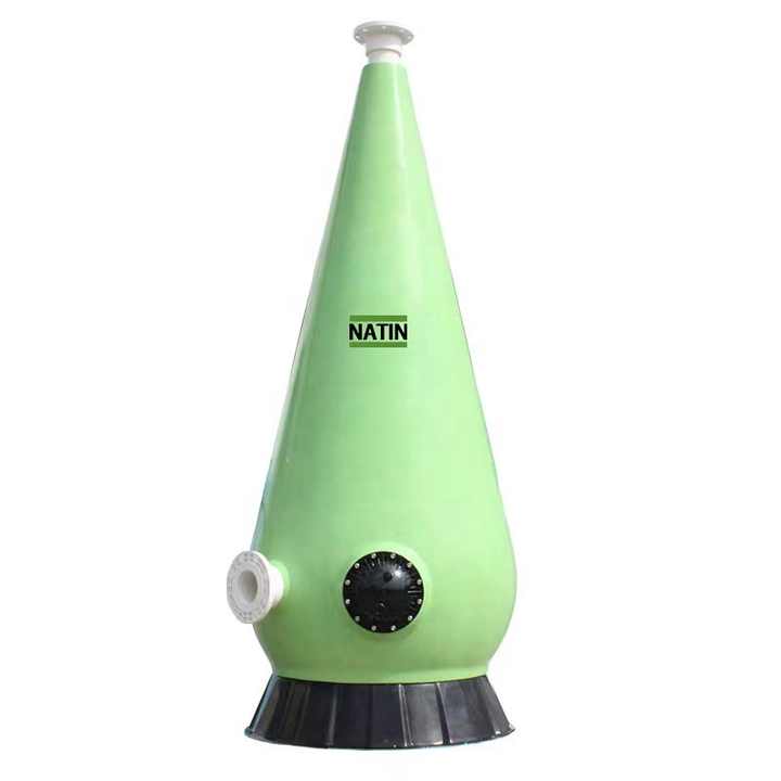 RAS System Oxygen Cone 20T RFP Circulating Aquaculture Supporting Equipment High Density Oxygen Cone - view 3