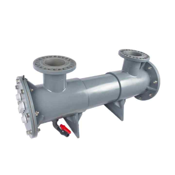 PVC UV Sterilizer Pipeline for Seawater Swimming Pool & Aquaculture Equipment 220V Motor 1-Year Warranty