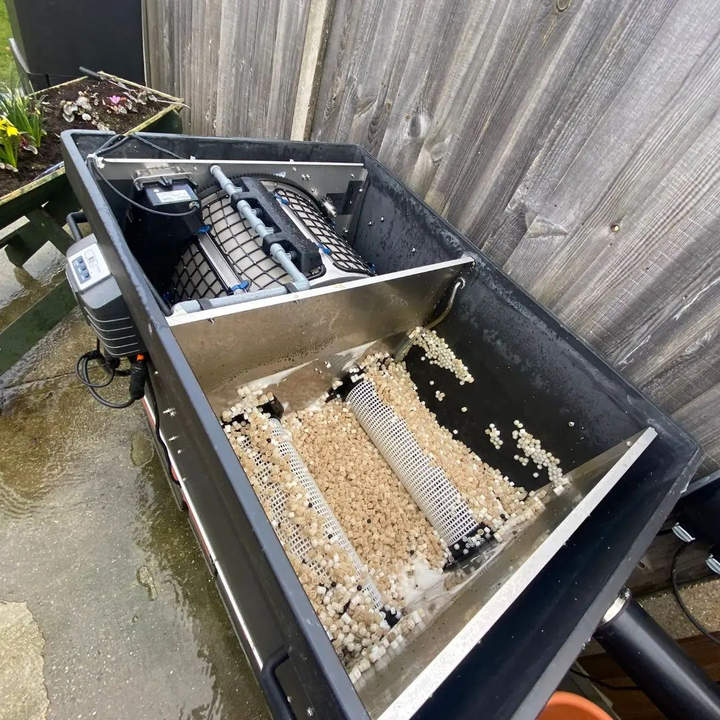 Agricultural Equipment Rotary Drum Filter  Koi Pond Fish Farming - view 3