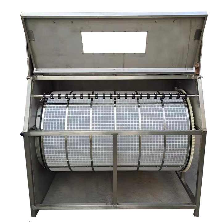300m3 Stainless Steel Rotary Pond Vacuum Drum Filter for Shrimp & Koi Farming Used 220v - view 3
