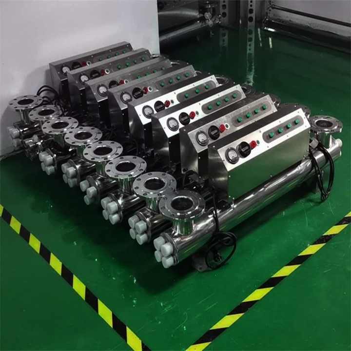 SS304 UV Sterilizer for Koi Pond/Tank and Swimming Pool 220V Water Purifier with Motor Sewage Treatment Equipment - view 5