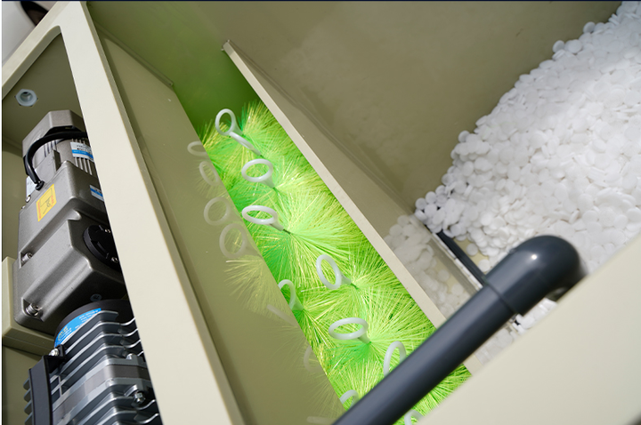 Integrated Small Capacity Rotary Drum Filter System with UV Disinfection Biological Aquaculture Equipment - view 5