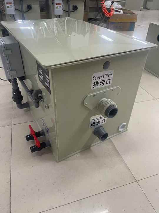 NATIN  Brand Small Capacity 30m3/h Circulating Aquaculture Water Treatment Machine Rotary Drum Filter - view 5