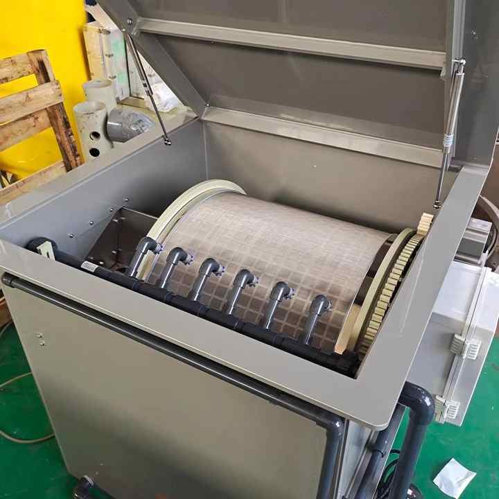 Factory Direct Sale Koi Pond Drum Filter Aquaculture Equipment Made of Durable PP Material - view 4
