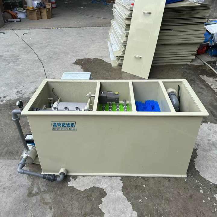 RAS Integrated Drum Filter High Density Aquaculture Equipment - view 4