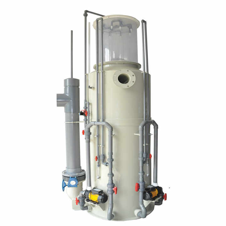 PP PE Mataerial Shrimp Farming Protein Skimmer Ozone Generator RAS Fish Farming Equipment for Fish Pond