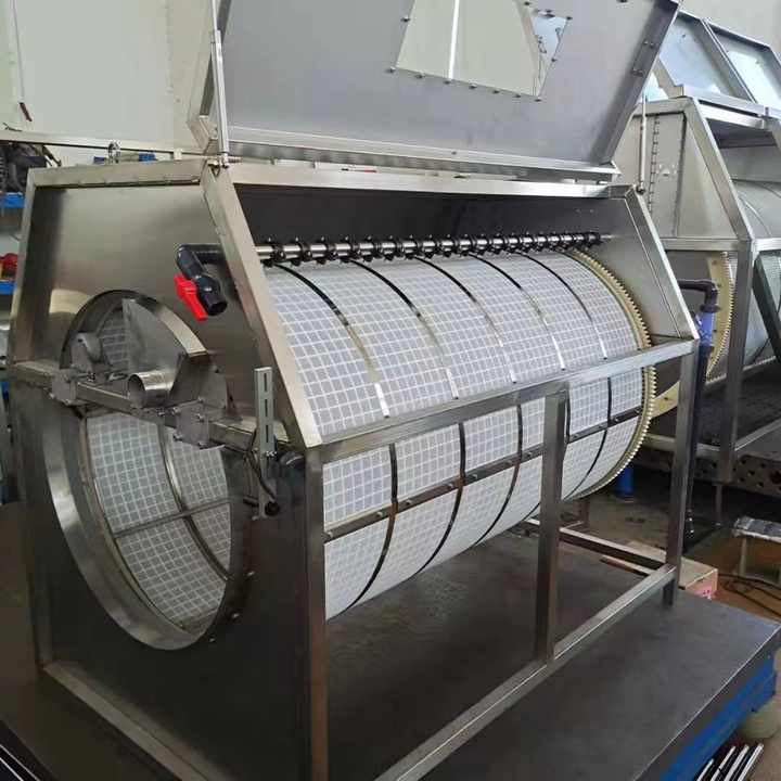 Aquaculture Equipment for Rotary Vacuum Drum Filter Stainless Steel Filter Equipment Drum Filter for Fish Farm - view 5