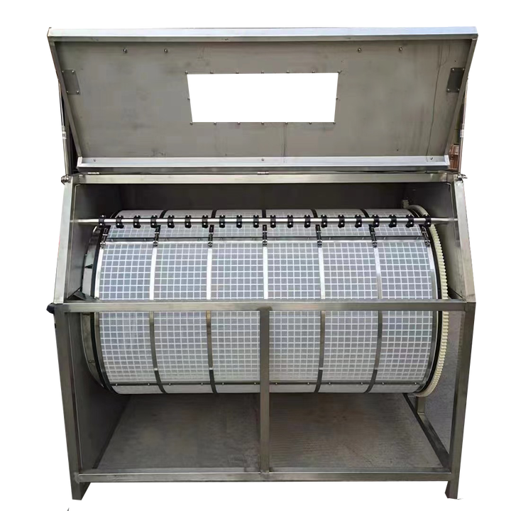 Aquaculture Equipment High-density Stainless Steel Drum Filter 60 Micron Seawater Filtration Equipment - view 5