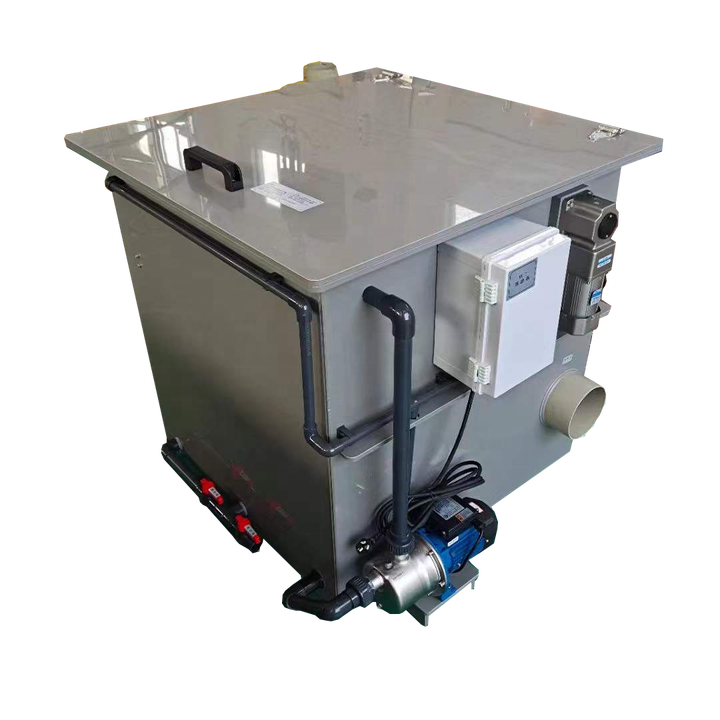Koi Pond Aquaculture Equipment Rotary Drum Filter PP SS304 SS316 Material 10000 Liter Capacity