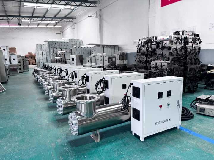 NATIN 100W Stainless Steel 304/316 Ultraviolet UVC Water Sterilizer Disinfection by UV Treatment 0.5gpm-1gpm - view 5