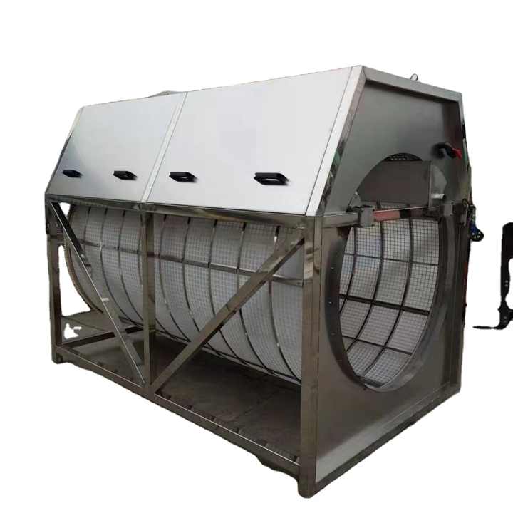 150m3 Shrimp Koi Farm Rotary Pond Fish Farming Stainless Steel Drum Filter