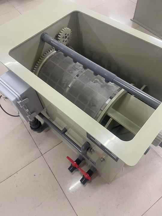 30T 30m3/h RAS Equipment Fish Pond Roatry Drum Filter Fish Shrimp Farm - view 3