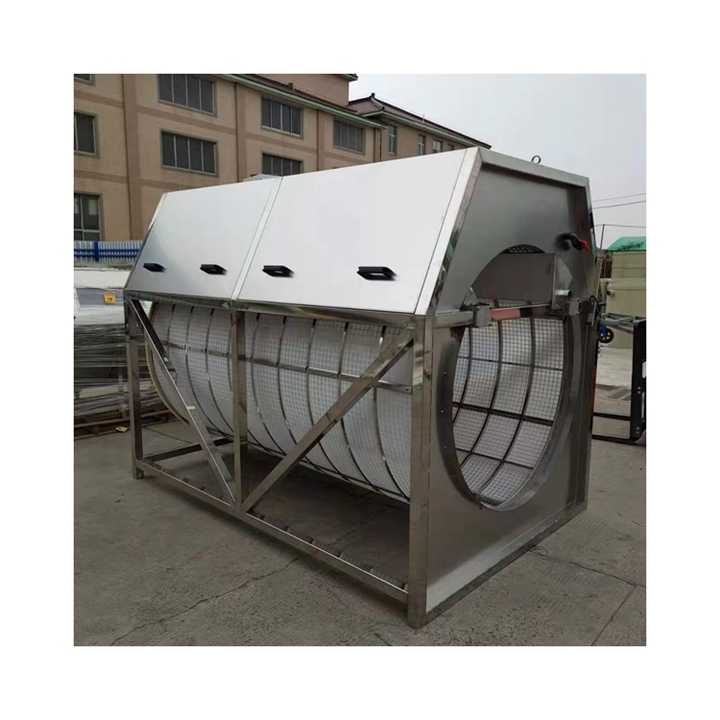High Quality Stainless Steel Rotative Drum Filter Fish Farm Equipment at Factory Price Aquaculture Essential - view 3