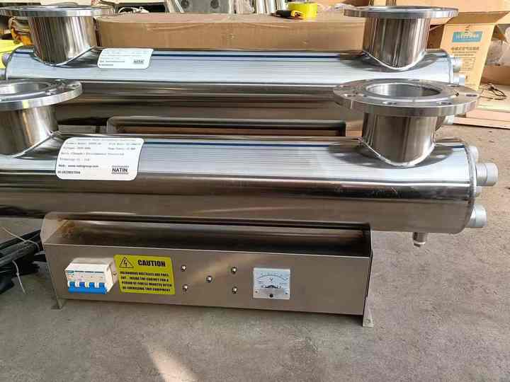 SS316 Stainless Steel UV Sterilizer Sewage Treatment Sterilization Equipment - view 5