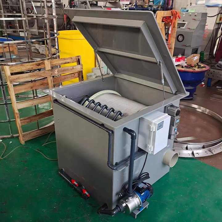 30m3/h Capacity Ras Recirculating Aquaculture System Fish Farm Drum Screen Filter with 220V Motor and Gearbox 1 Year Warranty - view 4
