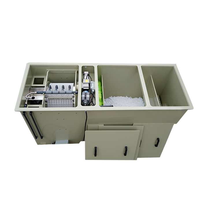 Agricultural Equipment Rotary Drum Filter  Koi Pond Fish Farming