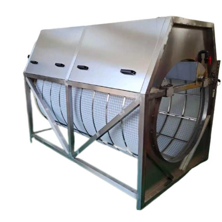 Aquaculture Equipment High-density Stainless Steel Drum Filter 60 Micron Seawater Filtration Equipment - view 3