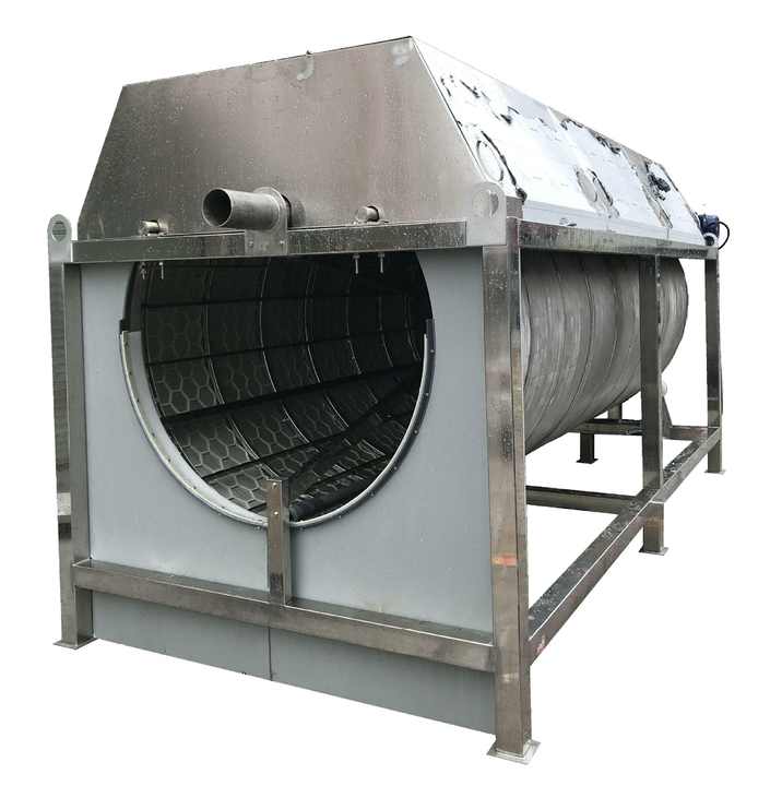 High Quality Stainless Steel Rotative Drum Filter Fish Farm Equipment at Factory Price Aquaculture Essential