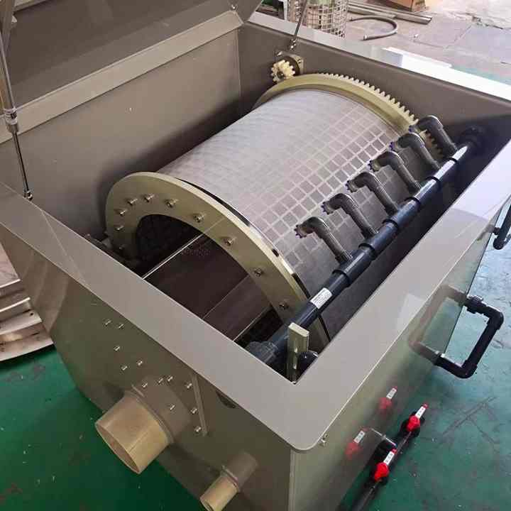 RAS Fish Rotary Drum Filter Fish Farming Equipments Fish Pond Equipment - view 5