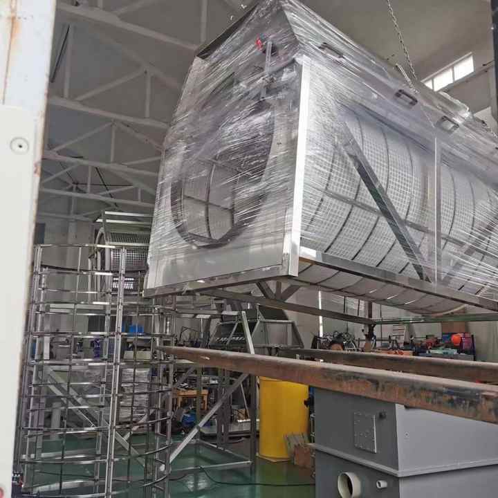 150T/hr Indoor Fish Farm Aquaculture Drum Filter Fish Farm Rotary for Koi Pond  Aquaculture Equipment - view 4