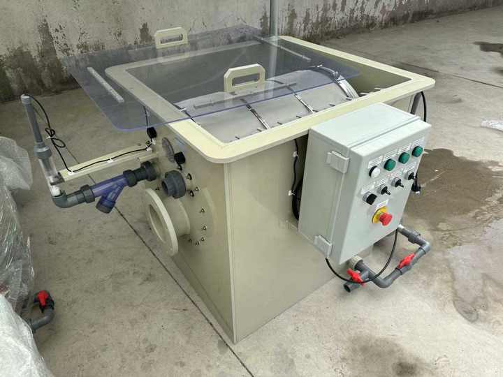Koi Pond Aquaculture Equipment Rotary Drum Screen Filter Drum Filter Koi Pond Farm Rotary Drum Filter for Fish Farm - view 4