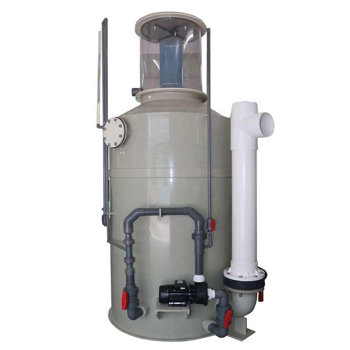 Aquaculture UV Protein Skimmer Machine PP Water Waste Treatment with Solid Liquid Separation for Fish Farming