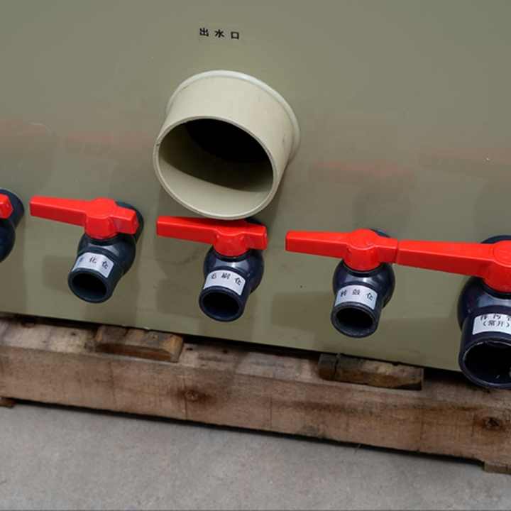 Agricultural Equipment Rotary Drum Filter Bio Filter UV Sterilizer Protein Skimmer for Fish Farm Koi Pond - view 5