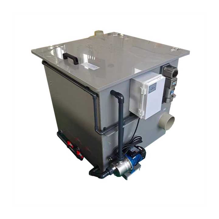 Small Capacity 75um Rotary Drum Filter for Fish Farm