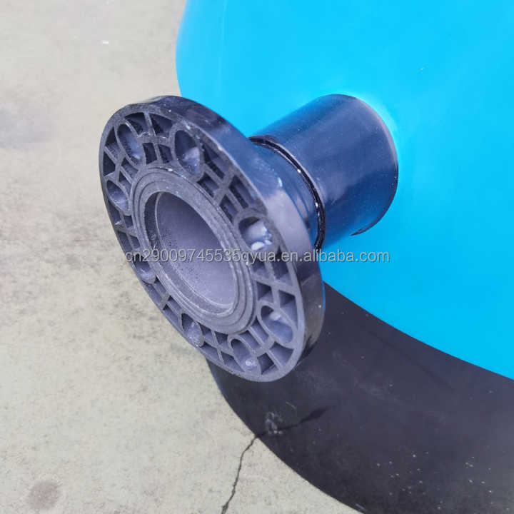 30T Oxygen Cone Aquaculture Equipment for Fish Farm Circulating Water System with Pump Motor Gearbox FRP Material for Spots - view 5