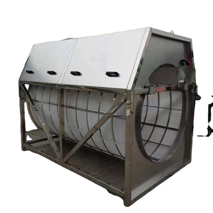 Aquaculture Drum Filter Water Spiral Rotary Drum Filter Special Equipment for Large-scale Circulating Aquaculture Farms