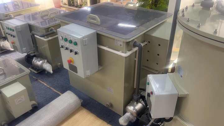 Self Cleaning Back Washingrotary Drum Filter Machine Koi Pond Shrimp African Catfish Tilapia Farm  RAS Equipment - view 3