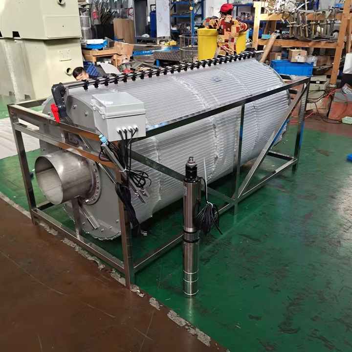 Sinking Stainless Steel Drum Filter Aquaculture Equipment RAS Filter - view 4