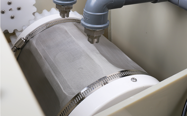 PP High Density Aquaculture Filter Automatic Backwash Fish Feces Separation Circulator Drum Filter - view 4