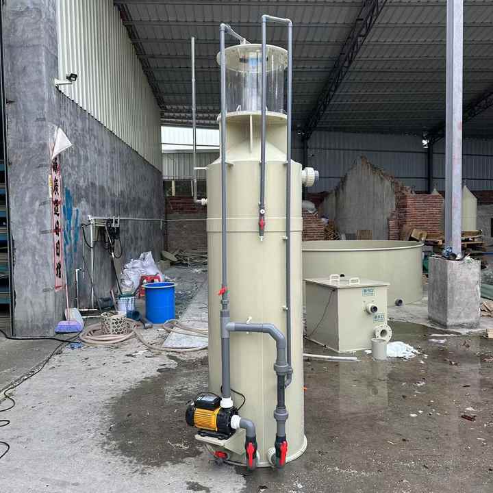 High Quality Large Capacity Marine Aquarium Protein Skimmer Aquaculture System Good Water Flow Foam Skimmer Made of PP Material - view 3