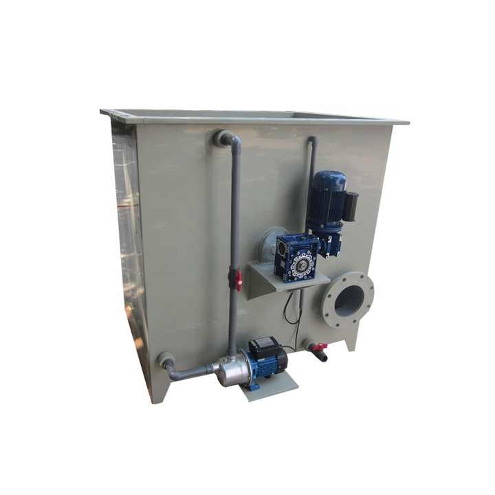 Rotary Drum Seawater Filter Indoor Recirculating Aquaculture Equipment