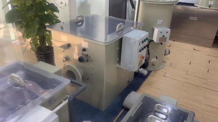 Rotary Drum Filter for Aquaculture Equipment for Tilapia and Seabream Hatchery Made of PP Material - view 4