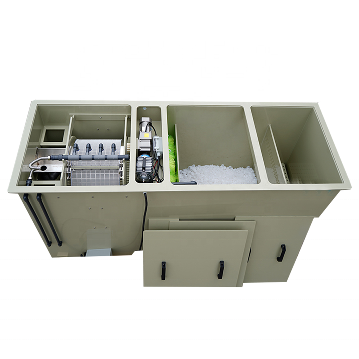 Integrated RAS System Rotary Drum System with Bio-filler and UV Sterilizer Fish tank Water Filter - view 3