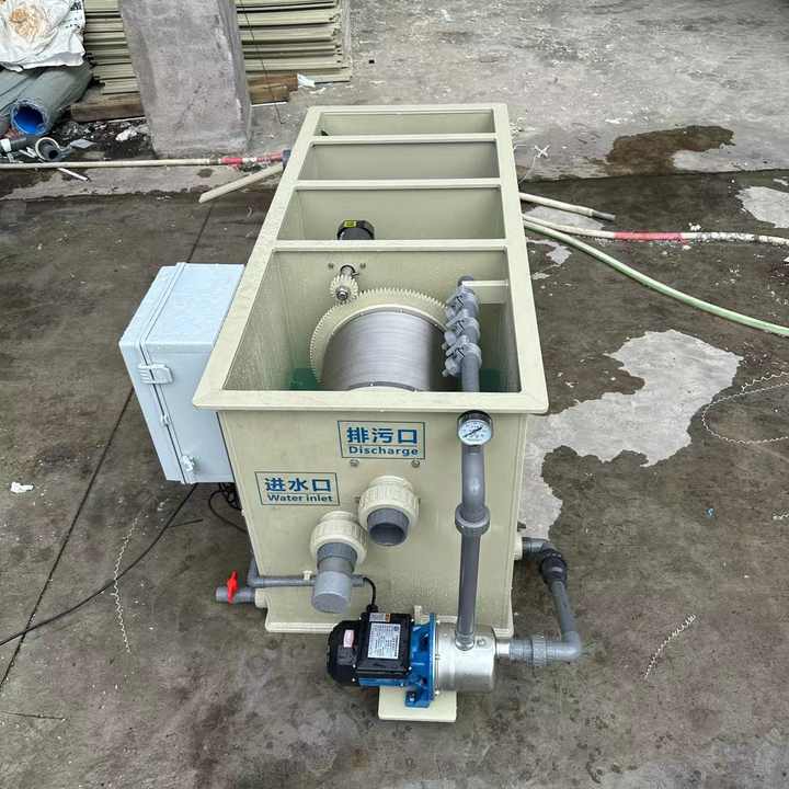 NATIN Aquaculture Fish Farm Water Treatment Rotary Drum Filter for Koi Pond - view 5
