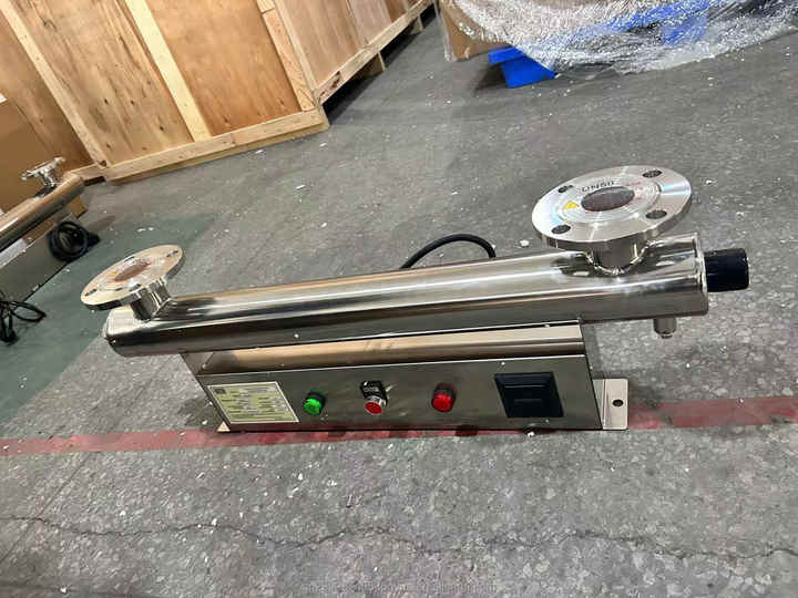 Stainless Steel Material UV Disinfection  UV Sterilizer Machine for Water Treatment in Ras System - view 3