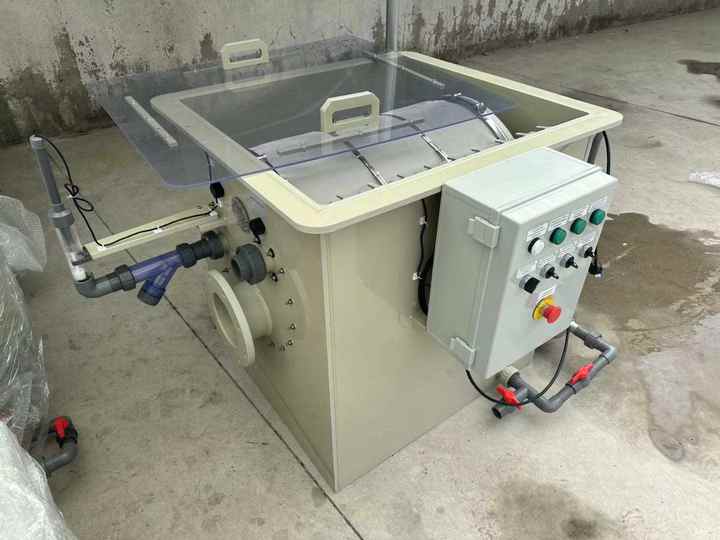 RAS Equipment High Density Aquaculture Farm Machine Rotary Drum Filter for Tilapia Catfish Shrimp Fish 60um - view 4