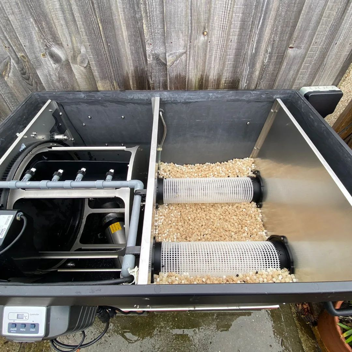 Agricultural Equipment Rotary Drum Filter  Koi Pond Fish Farming - view 4