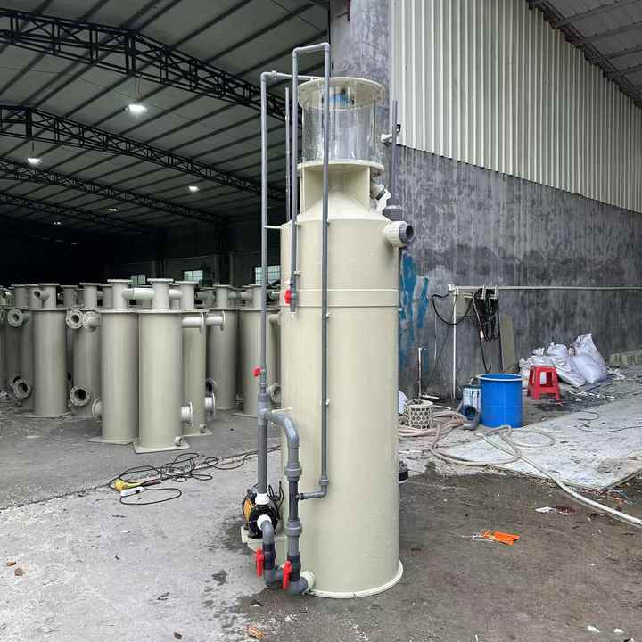 Water Waste Water Treatment Solid Liquid Seperation Protein Skimmer Machine UV Machine  Fish Farm - view 5