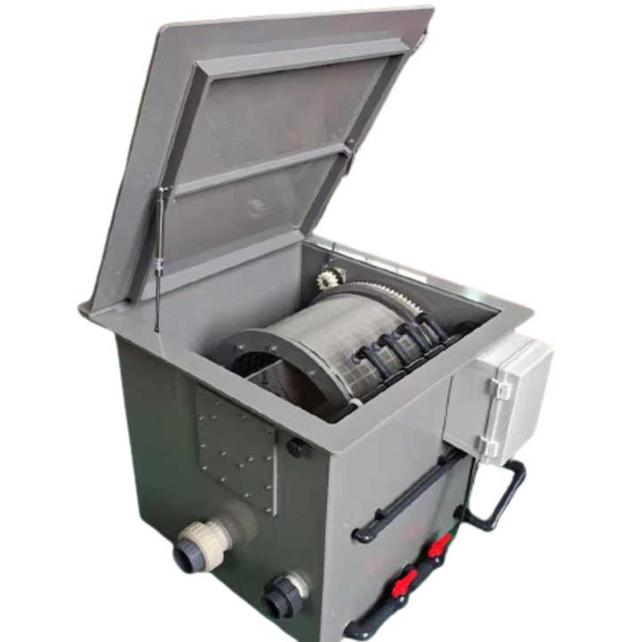 PP Drum Filter Manufactures Aquaculture Fish Farm Water Treatment Rotary Drum Filter for Koi Pond - view 5