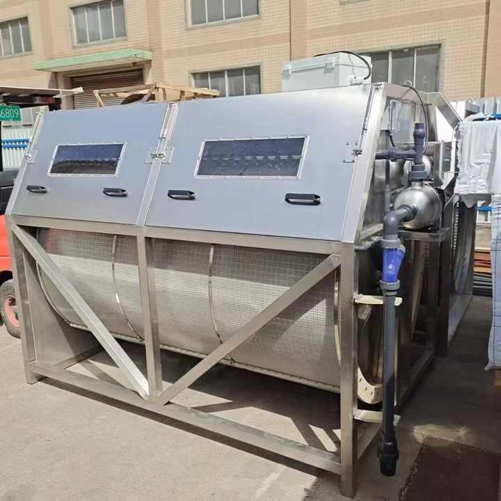 Provide Customized Services Fish Pond Rotary Drum Filter Aquculture Equipment of Natural Pond - view 5